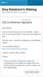 Mobile Screenshot of dnqsolutions.wordpress.com