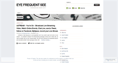 Desktop Screenshot of eyefrequentsee.wordpress.com