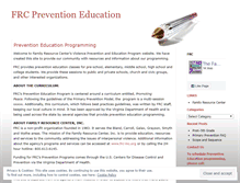 Tablet Screenshot of frcprevention.wordpress.com