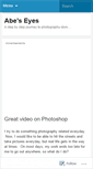 Mobile Screenshot of abeseyes.wordpress.com