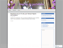 Tablet Screenshot of negritodeportobelo.wordpress.com