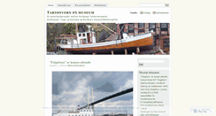 Desktop Screenshot of fartoyvernmuseum.wordpress.com