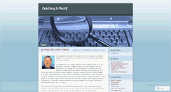 Desktop Screenshot of oplichting.wordpress.com