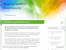 Tablet Screenshot of dieutriseo.wordpress.com