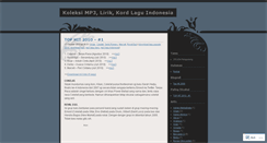 Desktop Screenshot of albumlaguindonesia.wordpress.com