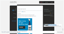 Desktop Screenshot of jovan1990.wordpress.com