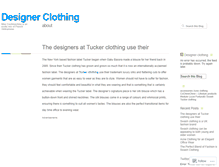 Tablet Screenshot of designerclothinguk.wordpress.com