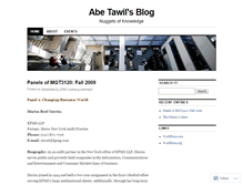 Tablet Screenshot of abetawil.wordpress.com