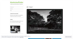 Desktop Screenshot of blankviewfinder.wordpress.com