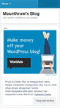 Mobile Screenshot of mounthrow.wordpress.com