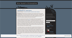 Desktop Screenshot of missnesbitpro.wordpress.com