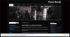 Desktop Screenshot of pointbreakrock.wordpress.com