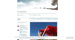 Desktop Screenshot of lovingpulse.wordpress.com