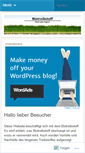 Mobile Screenshot of biotreibstoff.wordpress.com