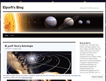 Tablet Screenshot of elporfi.wordpress.com