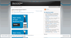 Desktop Screenshot of mikedinthehead.wordpress.com