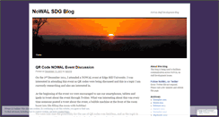 Desktop Screenshot of nowalsdg.wordpress.com