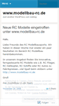 Mobile Screenshot of modellbaurc.wordpress.com