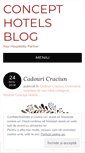 Mobile Screenshot of blogconcepthotels.wordpress.com
