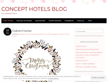 Tablet Screenshot of blogconcepthotels.wordpress.com