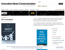 Tablet Screenshot of innovationnewscommunication.wordpress.com