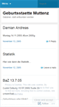 Mobile Screenshot of geburtsstaette.wordpress.com
