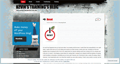 Desktop Screenshot of kdtraining.wordpress.com