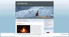 Desktop Screenshot of lucidhealing.wordpress.com