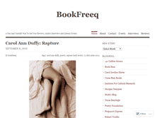 Tablet Screenshot of bookfreeq.wordpress.com