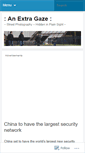 Mobile Screenshot of anextragaze.wordpress.com