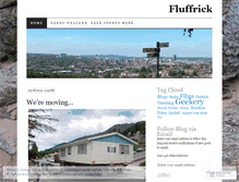 Tablet Screenshot of fluffrick.wordpress.com