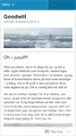 Mobile Screenshot of goodwill1.wordpress.com