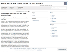 Tablet Screenshot of nepalmountain.wordpress.com