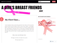 Tablet Screenshot of buxombuddies.wordpress.com