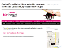 Tablet Screenshot of cavitacionenmadrid.wordpress.com