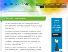 Tablet Screenshot of codyweb.wordpress.com