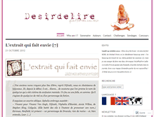 Tablet Screenshot of desirdelire.wordpress.com