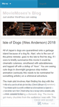 Mobile Screenshot of moviemoses.wordpress.com