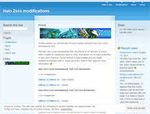 Tablet Screenshot of hzmods.wordpress.com