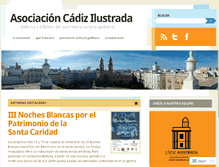 Tablet Screenshot of cadizilustrada.wordpress.com