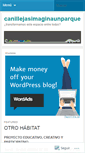 Mobile Screenshot of canillejasimaginaunparque.wordpress.com