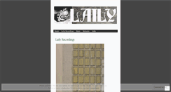 Desktop Screenshot of lailyrecordings.wordpress.com
