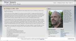 Desktop Screenshot of brianspears.wordpress.com