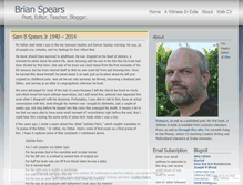 Tablet Screenshot of brianspears.wordpress.com