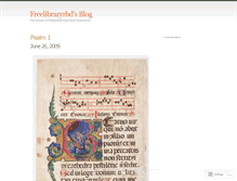 Tablet Screenshot of freelibraryrbd.wordpress.com