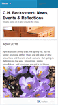 Mobile Screenshot of chbecksvoort.wordpress.com