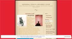 Desktop Screenshot of generaltzsoschickencoop.wordpress.com