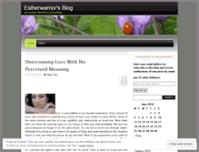 Tablet Screenshot of estherwarrior.wordpress.com