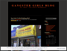 Tablet Screenshot of gangstergirls.wordpress.com