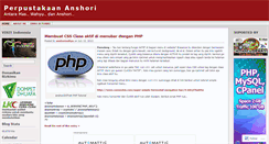 Desktop Screenshot of anshori29.wordpress.com